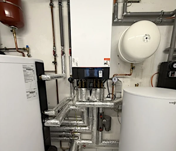 Viessmann W&auml;rmepumpe - Heizung im Keller